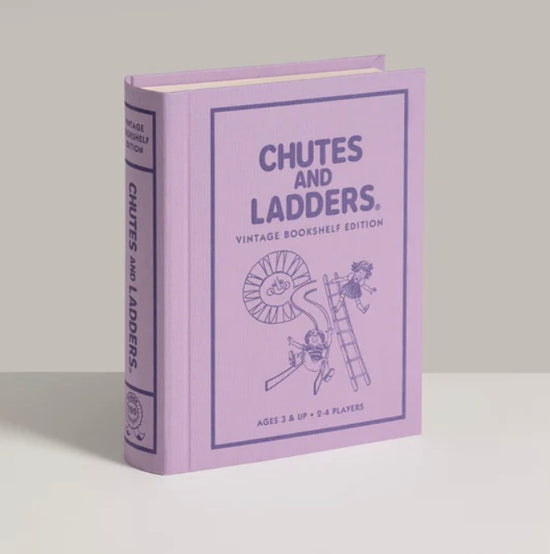 CHUTES AND LADDERS VINTAGE BOOKSHELF EDITION