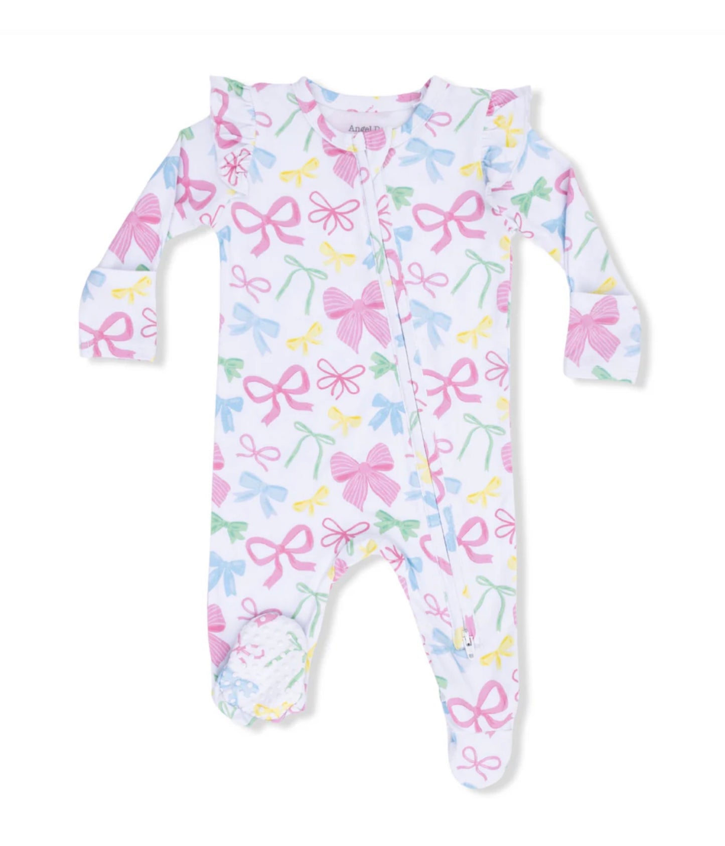 2 Way Ruffle Zipper Footie