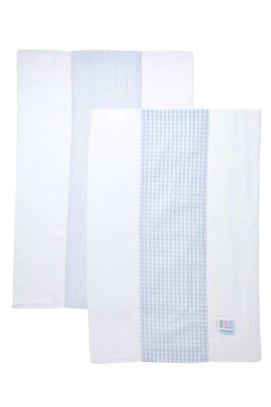 Set of Two Burps, Blue Basics