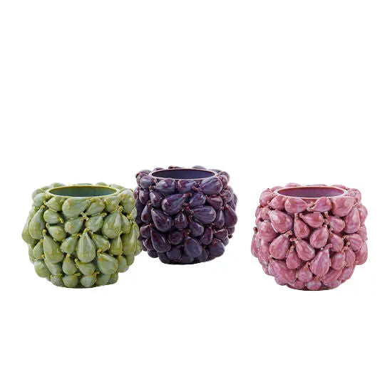 Stoneware Fig Planter 6”x7”
