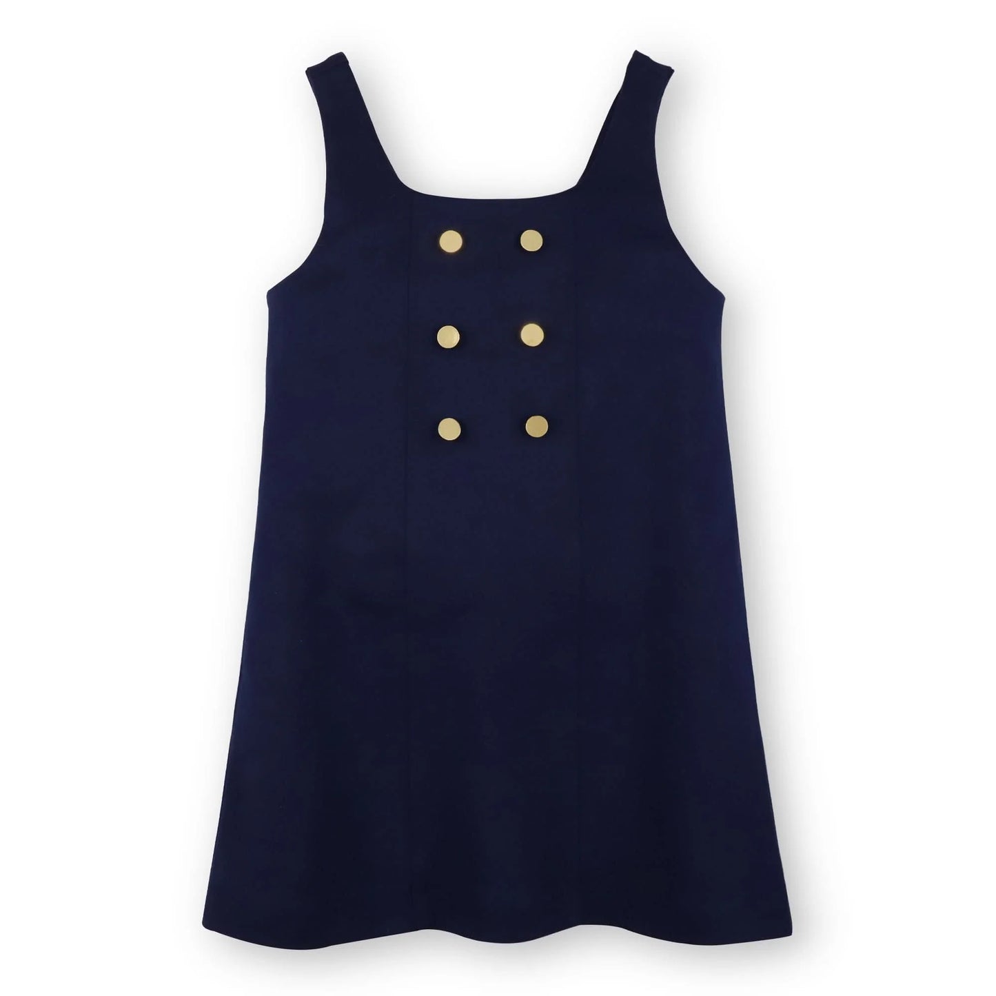Girl’s Navy Ponte Jumper