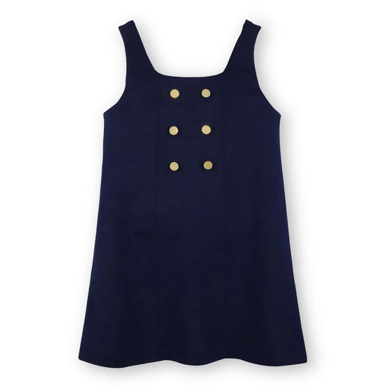 Girl’s Navy Ponte Jumper