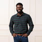 Men’s Merry Pine Flannel Shirt with Suede