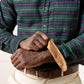 Men’s Merry Pine Flannel Shirt with Suede