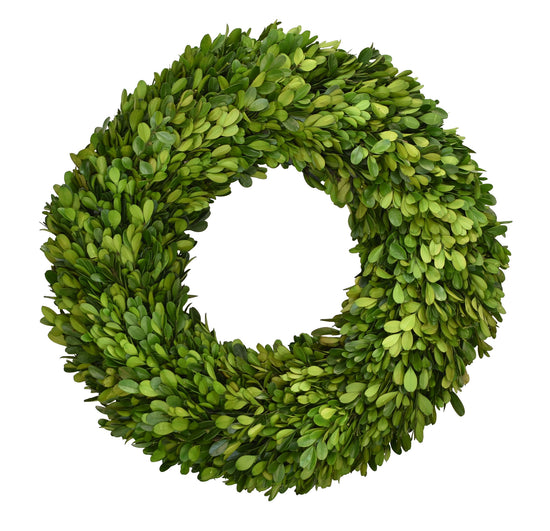 16” Preserved Boxwood Wreath