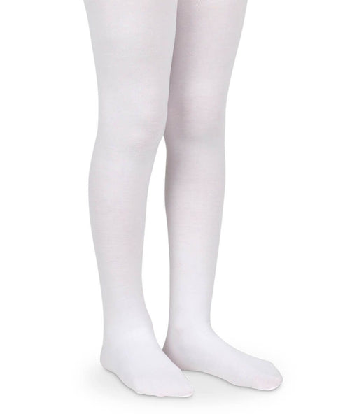 White Pima Cotton Tights