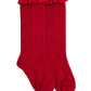 Ruffle Knee High Sock