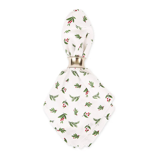 Holiday Berry Sprig Napkin
