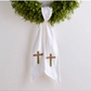 60” Cross Wreath Sash