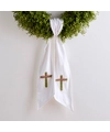60” Cross Wreath Sash