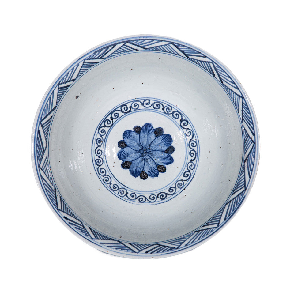 Dynasty Bowl Bird Floral Medallion Motif