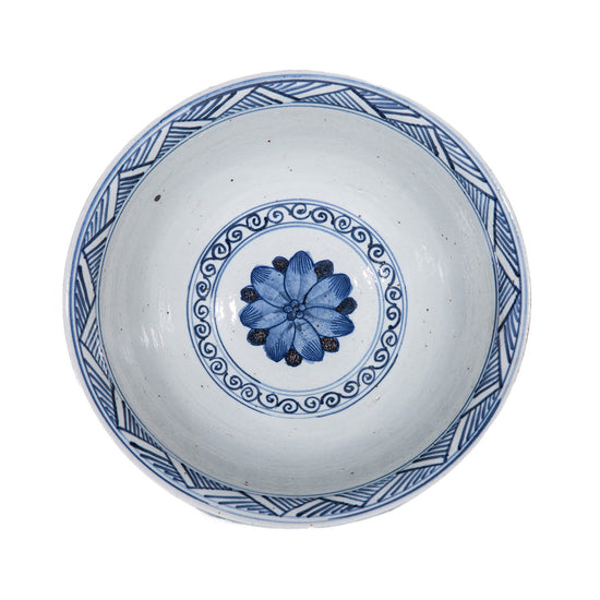 Dynasty Bowl Bird Floral Medallion Motif
