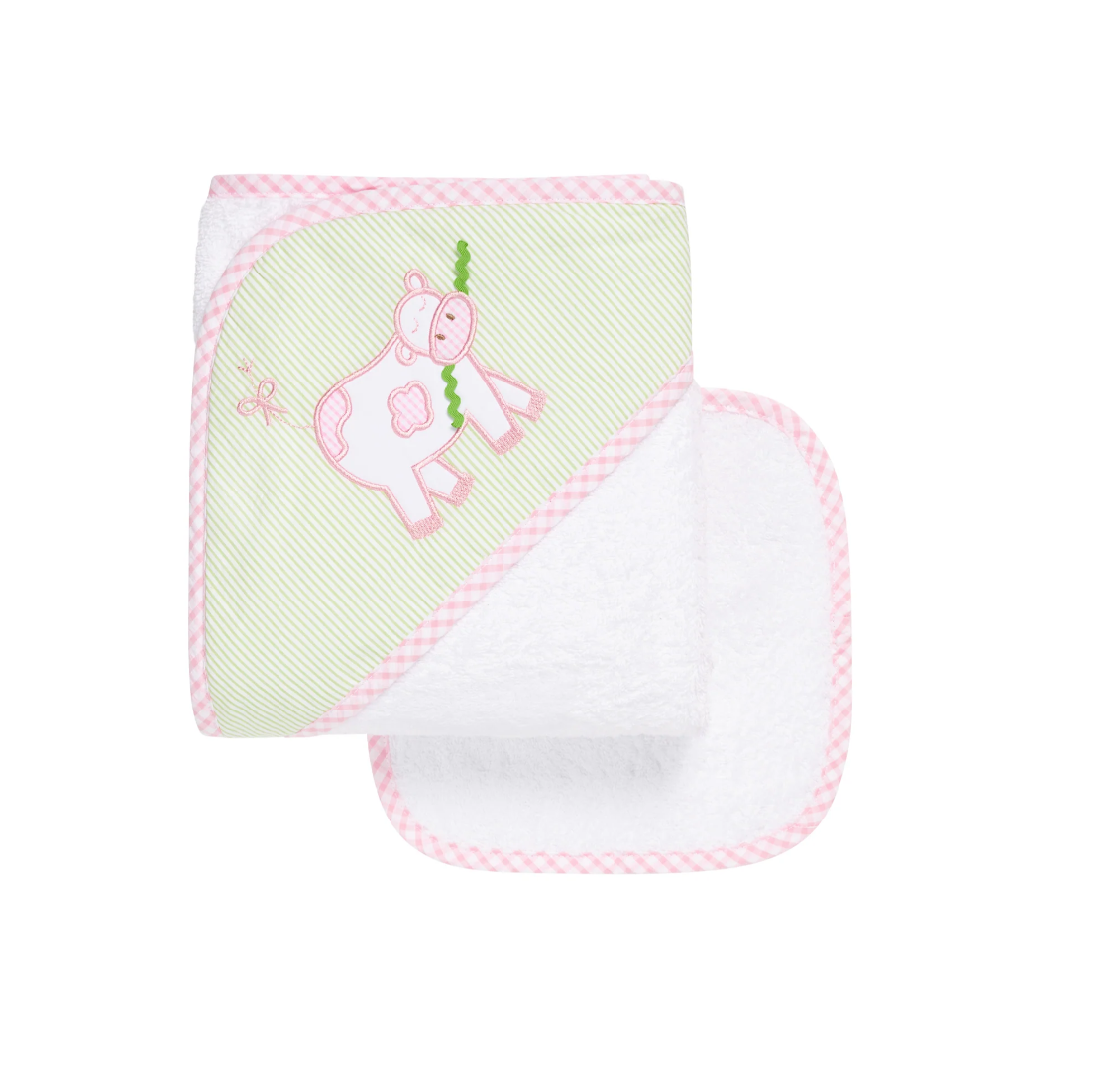 Baby Hooded Towel and Washcloth Set