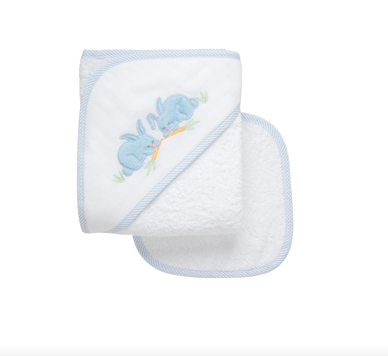 Baby Hooded Towel and Washcloth Set