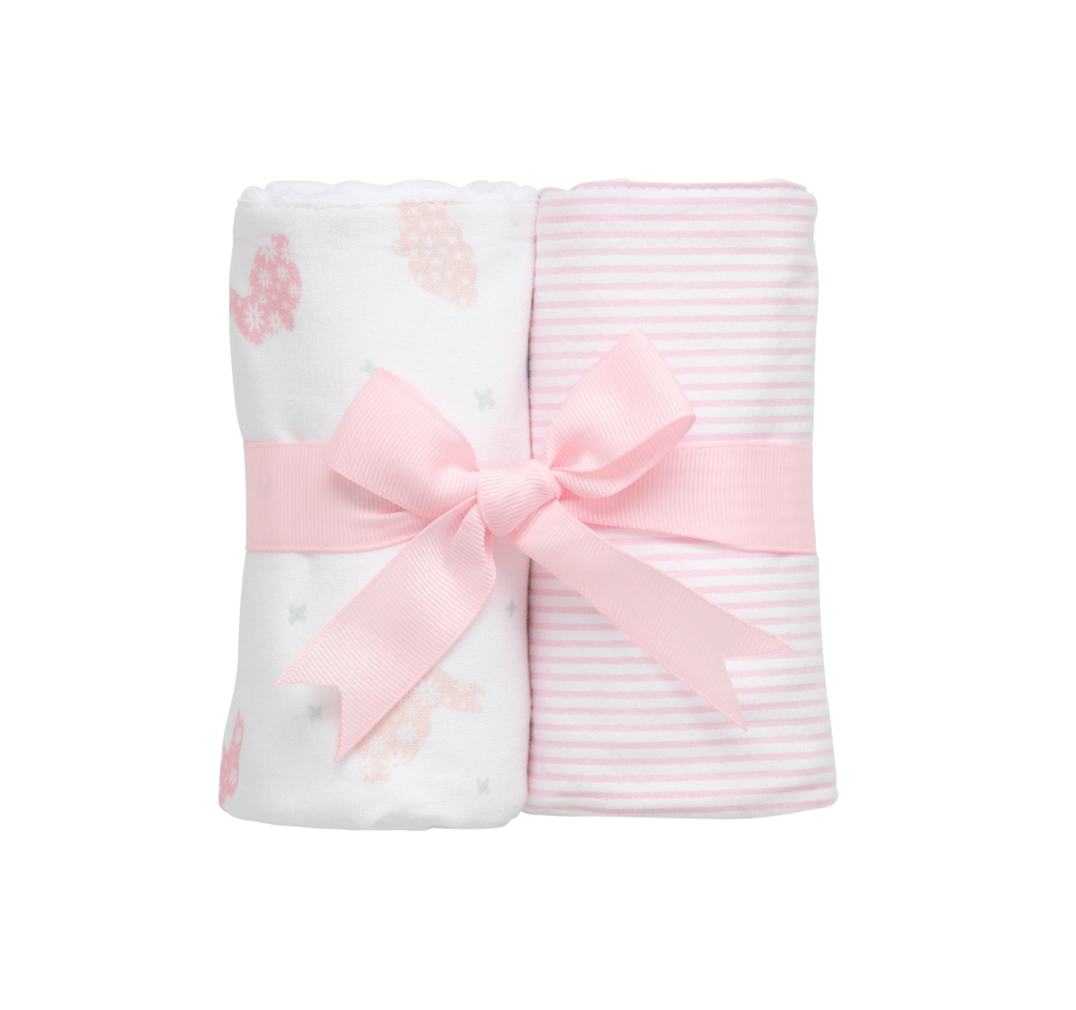 Bunny Set of 2 Burp Cloths