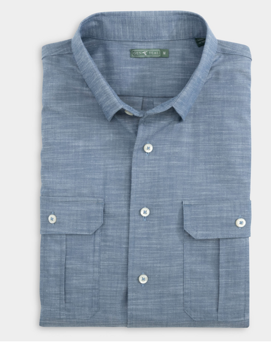 Parker Cotton/Tencel Sport Shirt