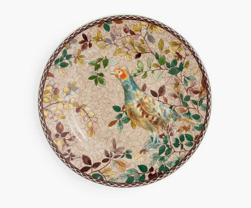Partridge Accent Plate 8"