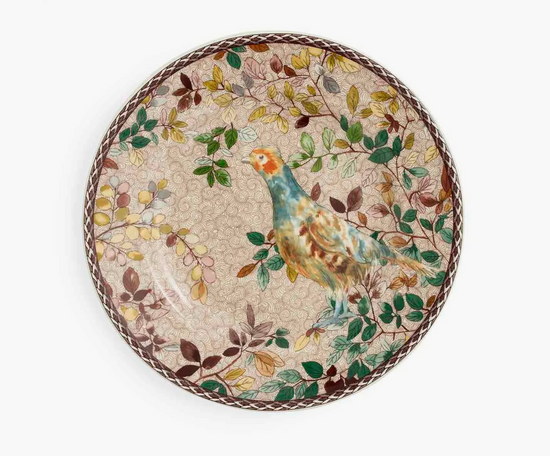 Partridge Accent Plate 8"