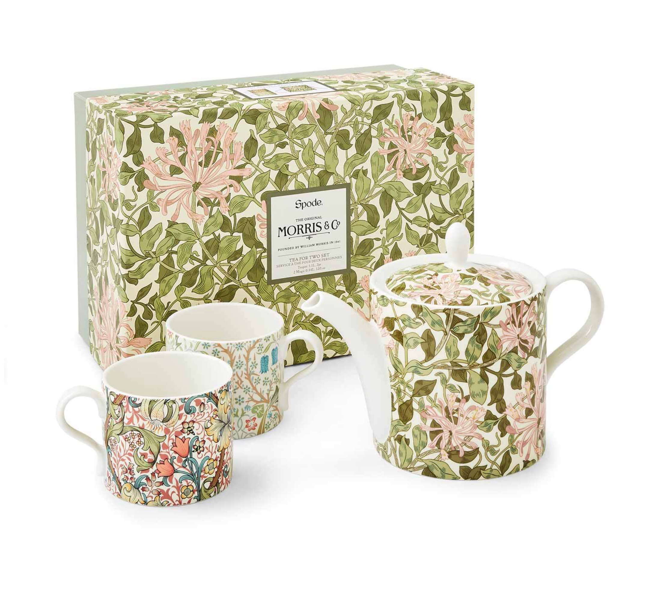 Spode William Morris Co. Teapot - Thumbnail 3