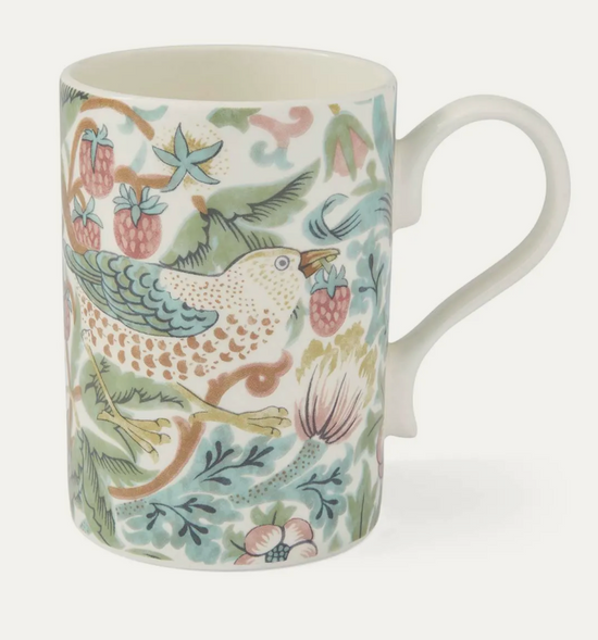 Morris & Co. Strawberry Thief Mug