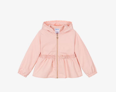 Mayoral Girls Hooded Windbreaker Jacket