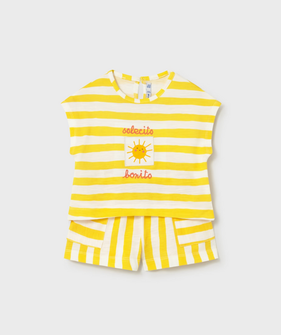 Mayoral Girls Knit Short Set