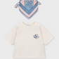 Mayoral Printed T-Shirt with Bandana