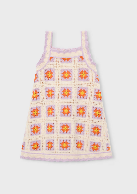 Mayoral Crochet Dress