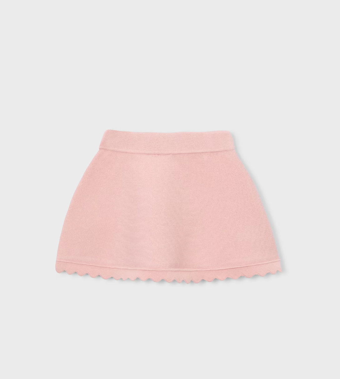Mayoral Knit Scalloped Skirt