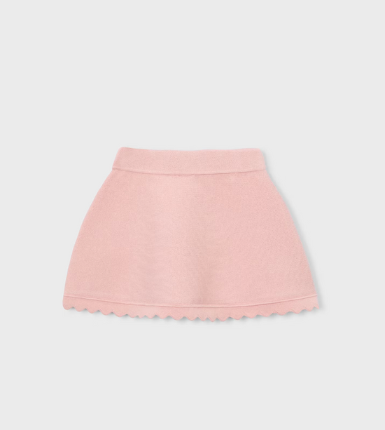 Mayoral Knit Scalloped Skirt
