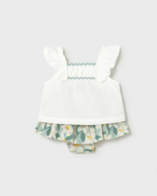 Mayoral Baby Skirt and Blouse Set