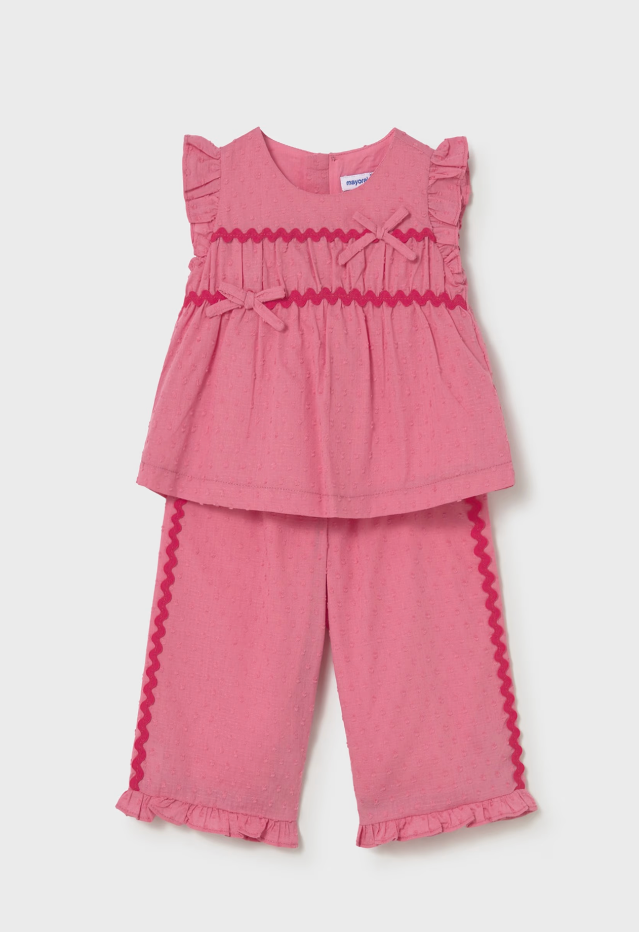 Mayoral Rickrack Set