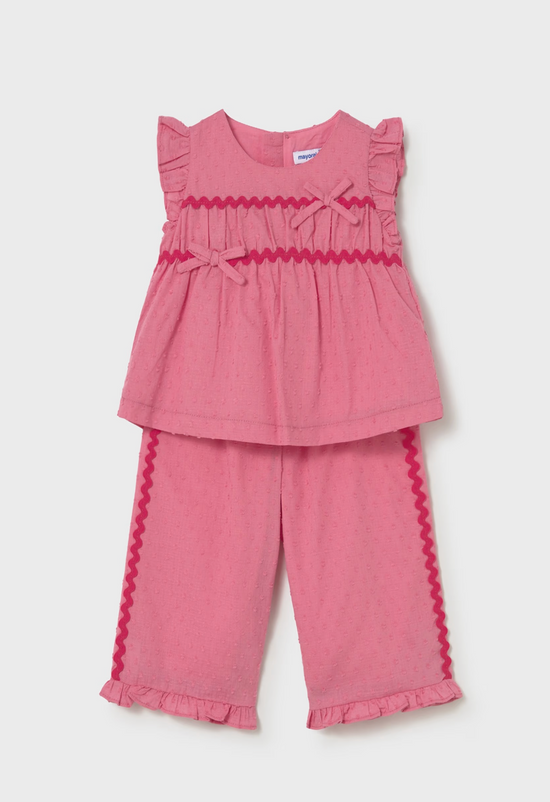 Mayoral Rickrack Set