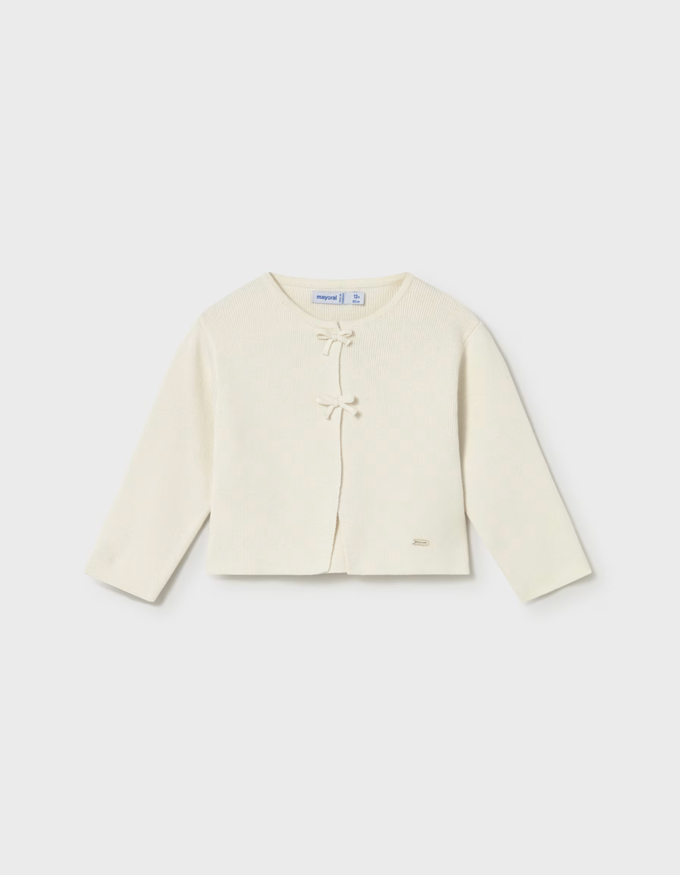 Mayoral Knit Bow Cardigan