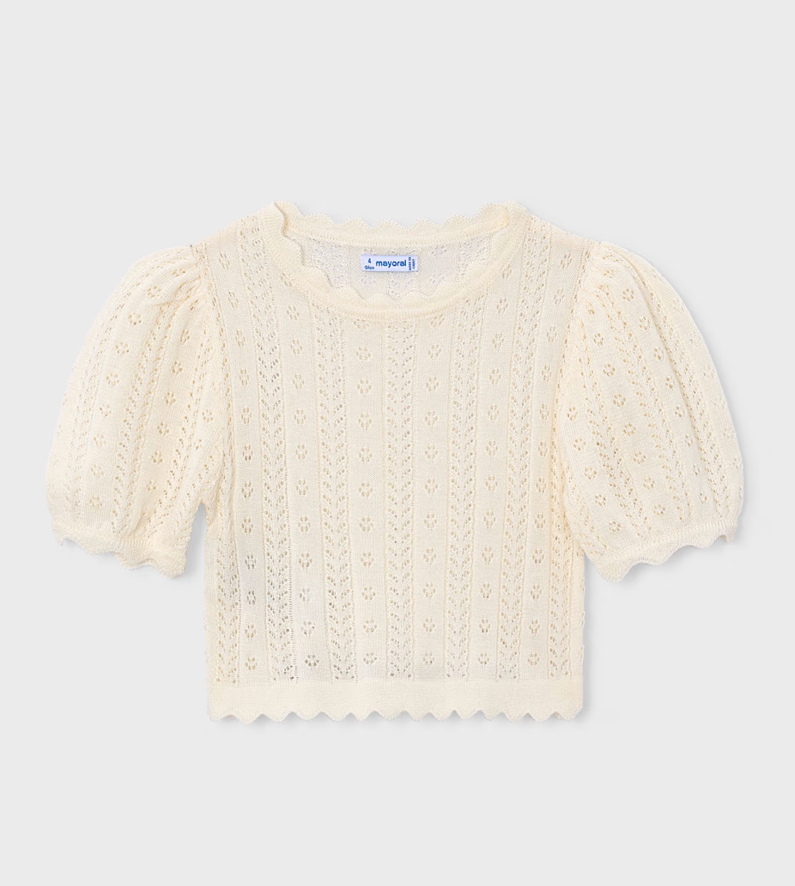 Mayoral Knit Crop Top