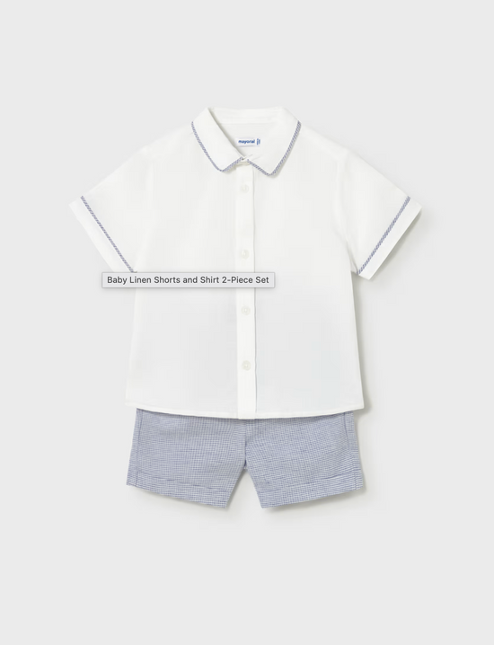 Mayoral Blue Boys Knit Set
