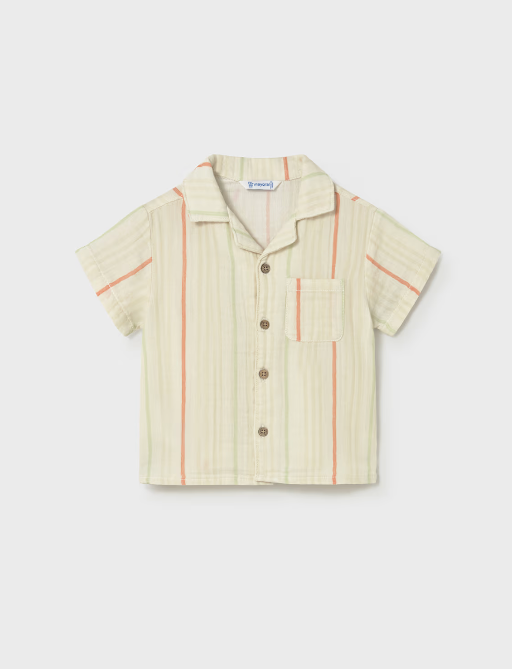 Mayoral Short Sleeve Linen Shirt
