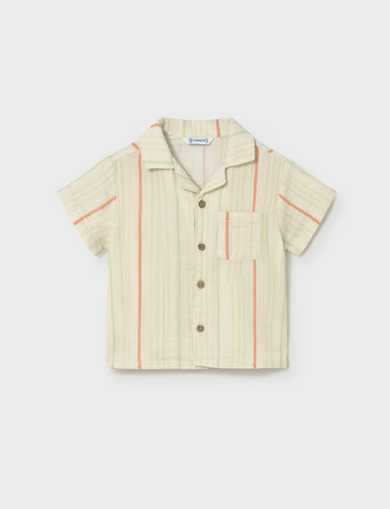 Mayoral Short Sleeve Linen Shirt