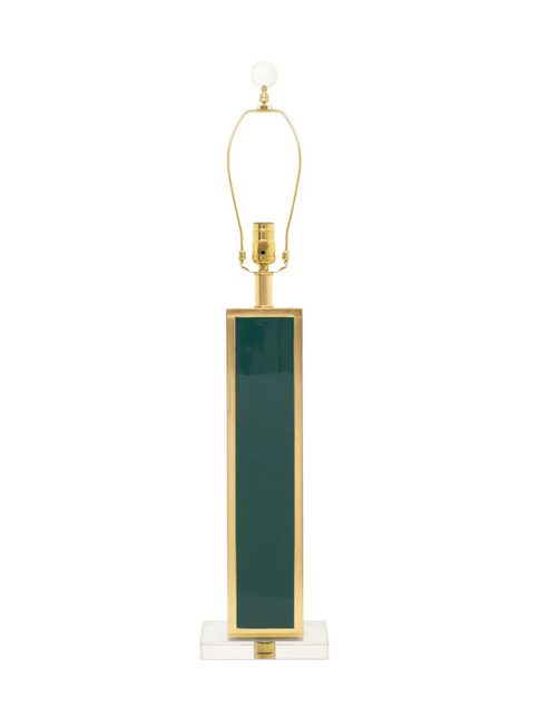 Hunter Green table lamp