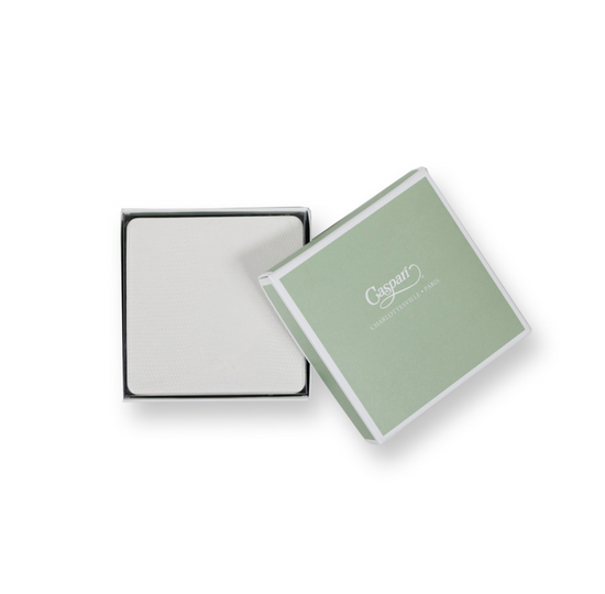 Cream Square Lizard Coasters