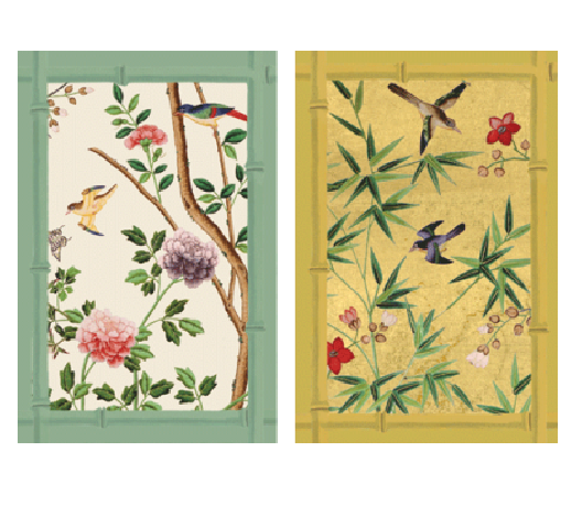 Chinese Wallpaper Playing Cards