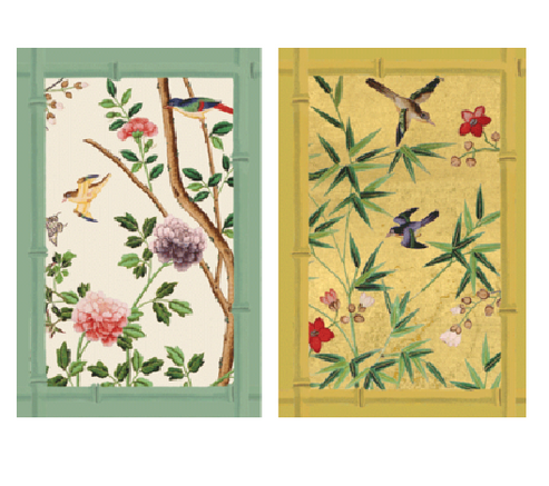 Chinese Wallpaper Playing Cards