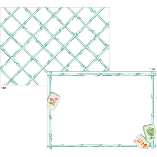 Mahjong Correspondence Cards