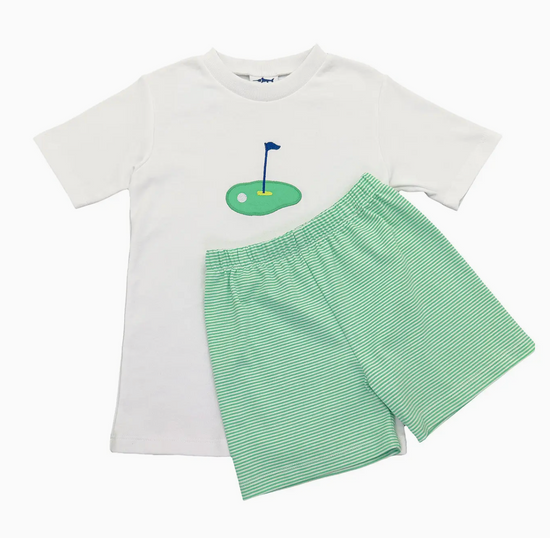 Two Piece Golf Short Set
