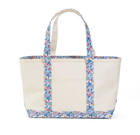 Canvas Coated Medium Tote in Bridgehampton