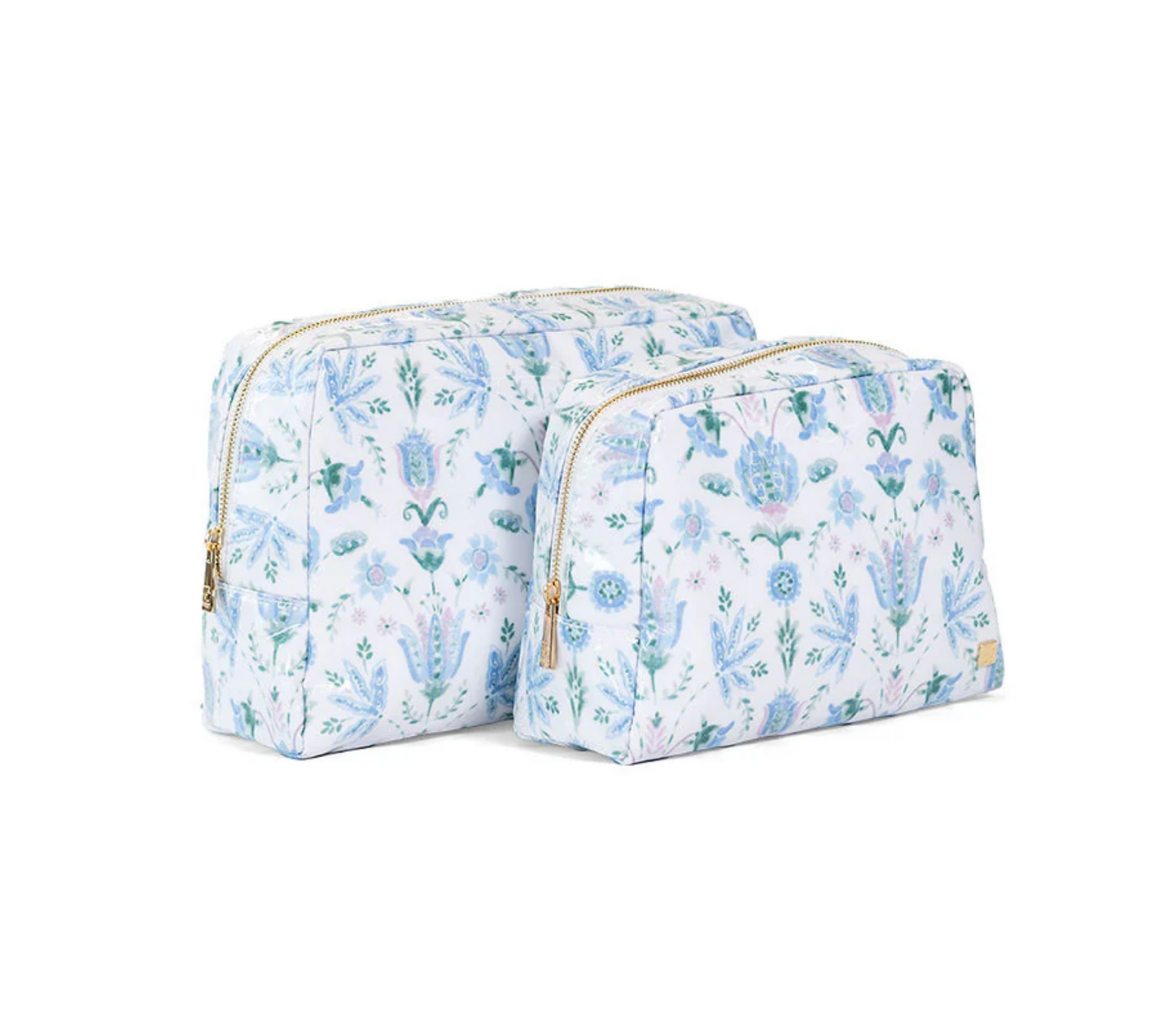 Luxe Gloss Wash Bag Set in Seychelles