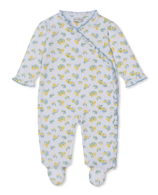 Ruffle Lemon Footies