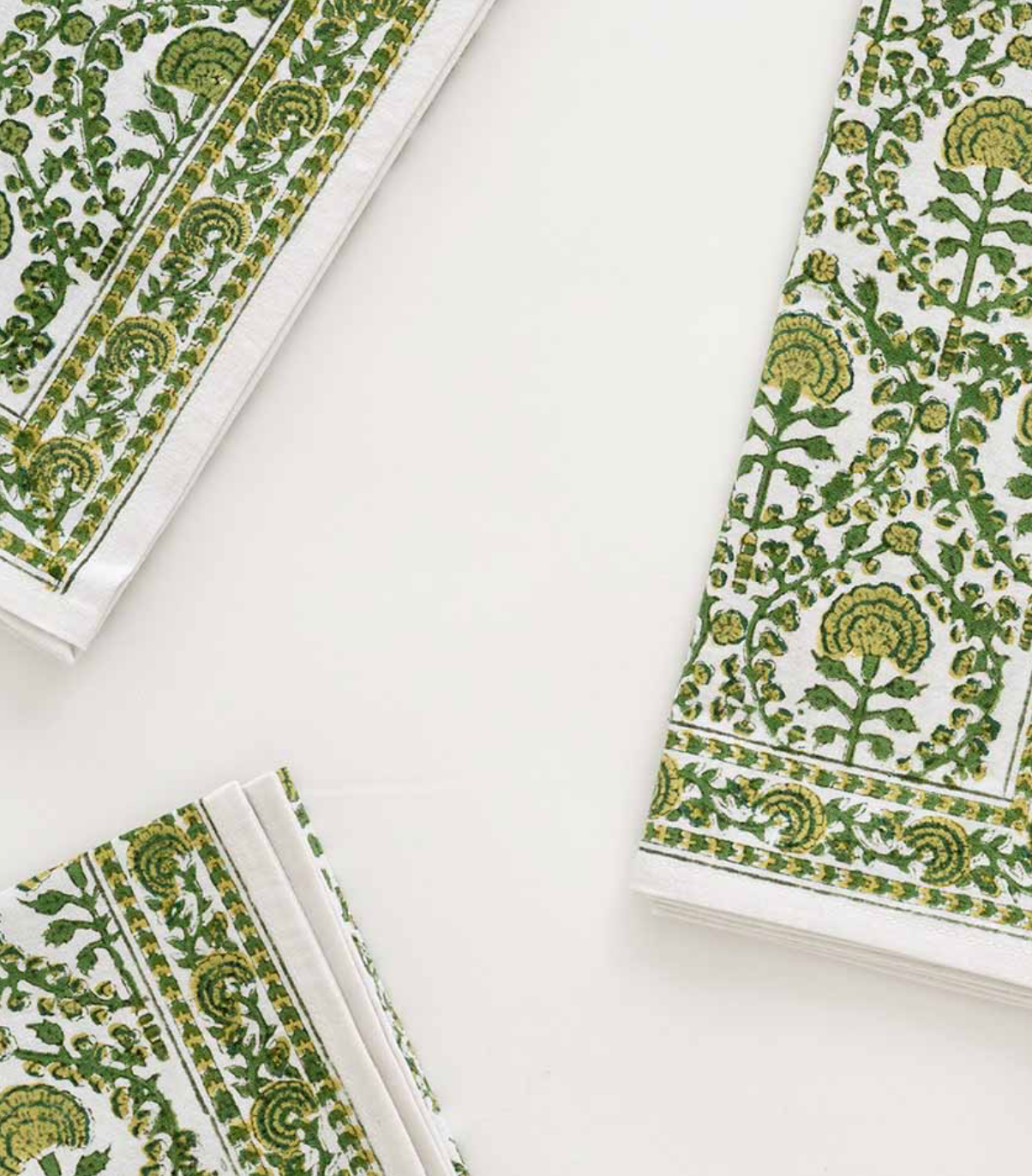 Caroline Green Napkins set of 4