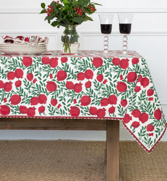 Pomegranate Vine Tablecloth