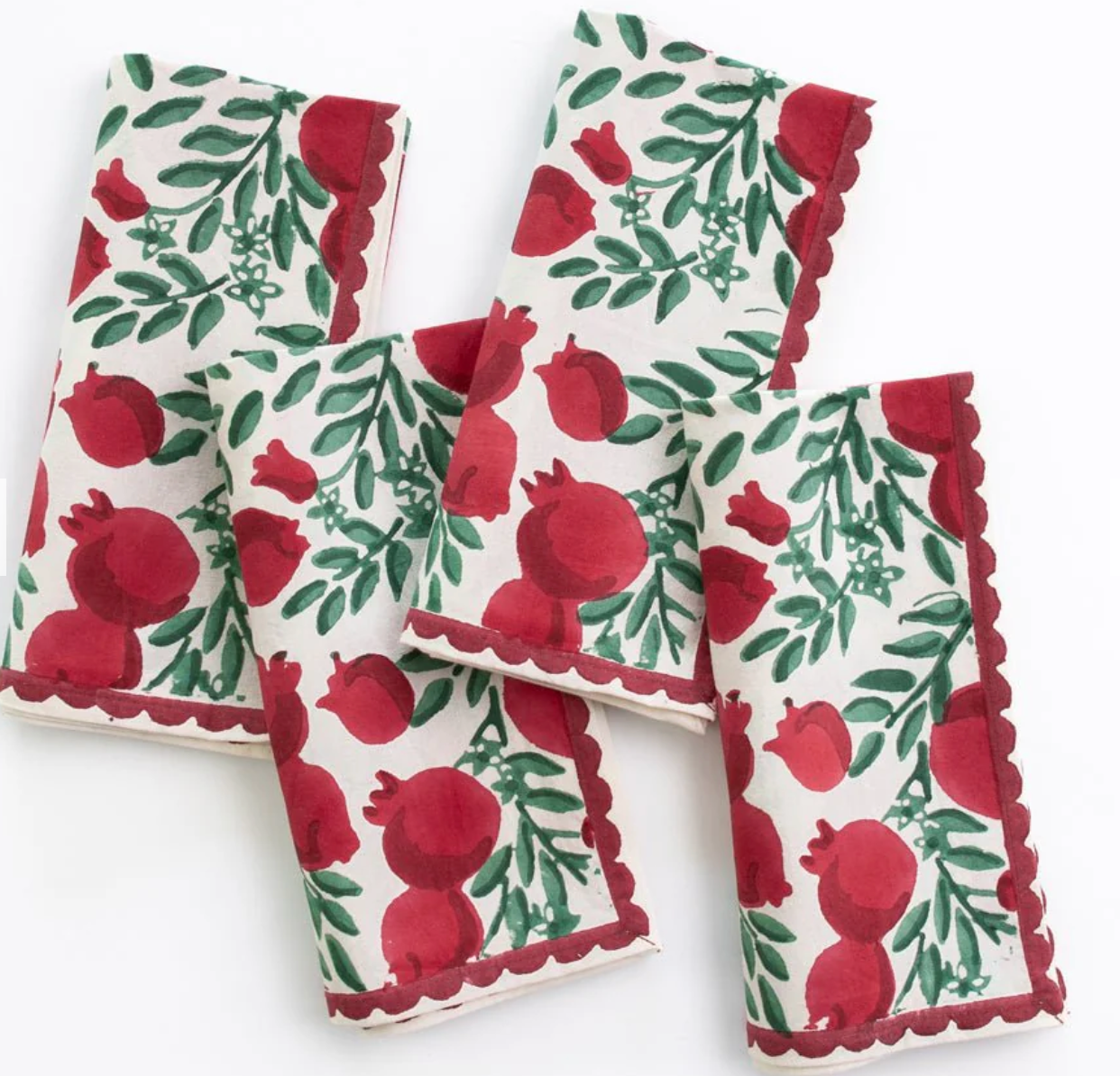Pomegranate Vine Napkin | Set of 4